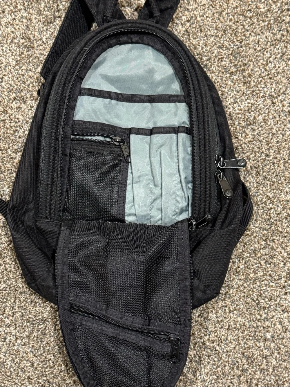 Dakine Cosmo 6.5 Black Compact Everyday Backpack - Minimal Design - 14”x 9”